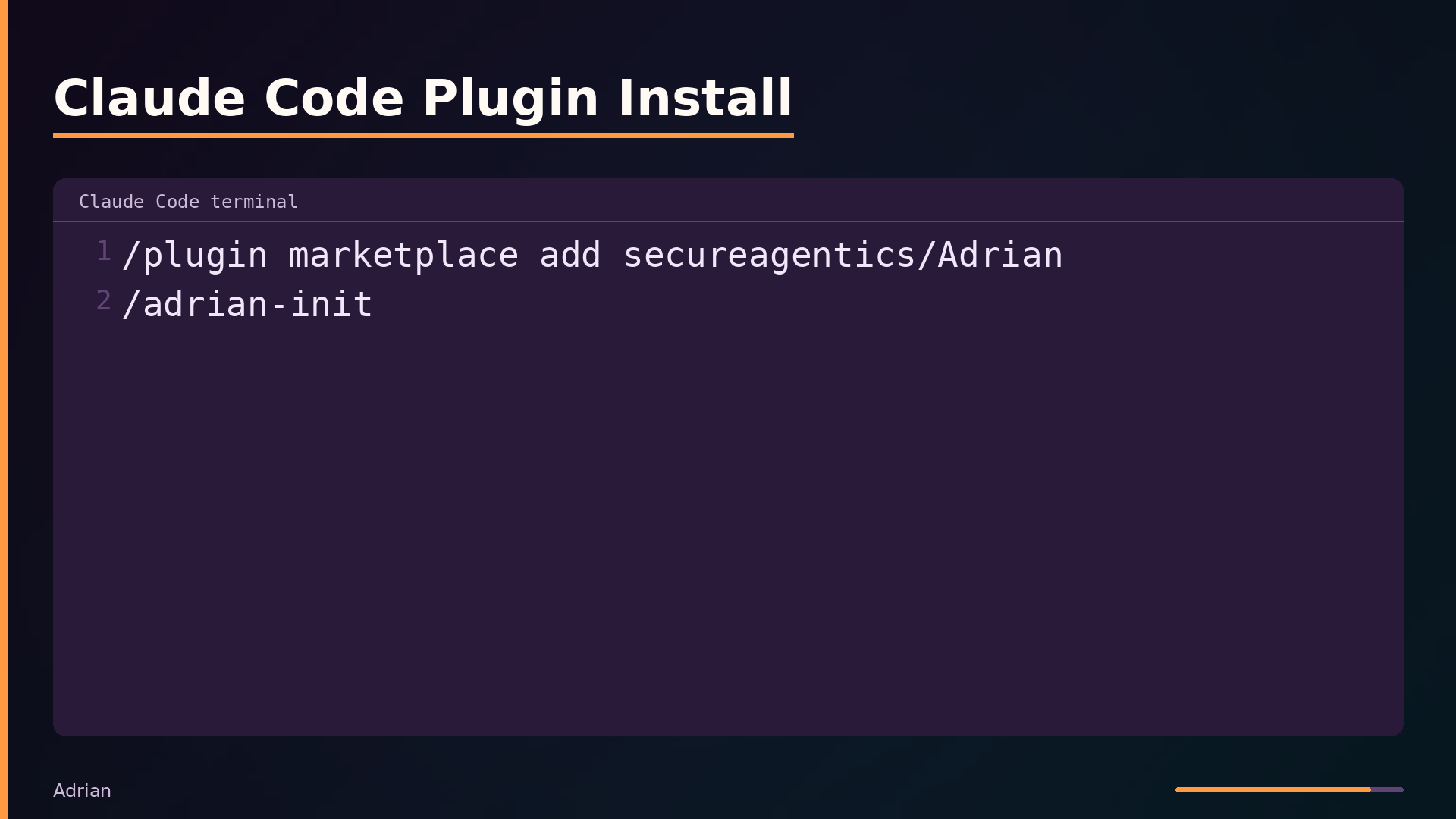 Claude Code Plugin Install