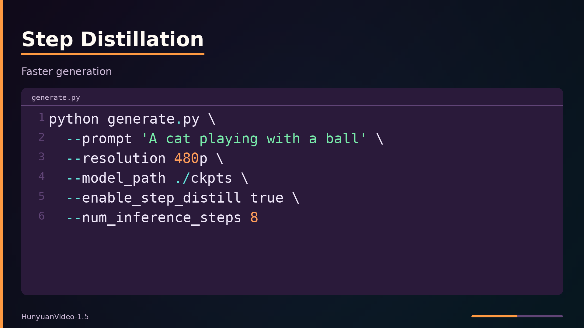 Step Distillation