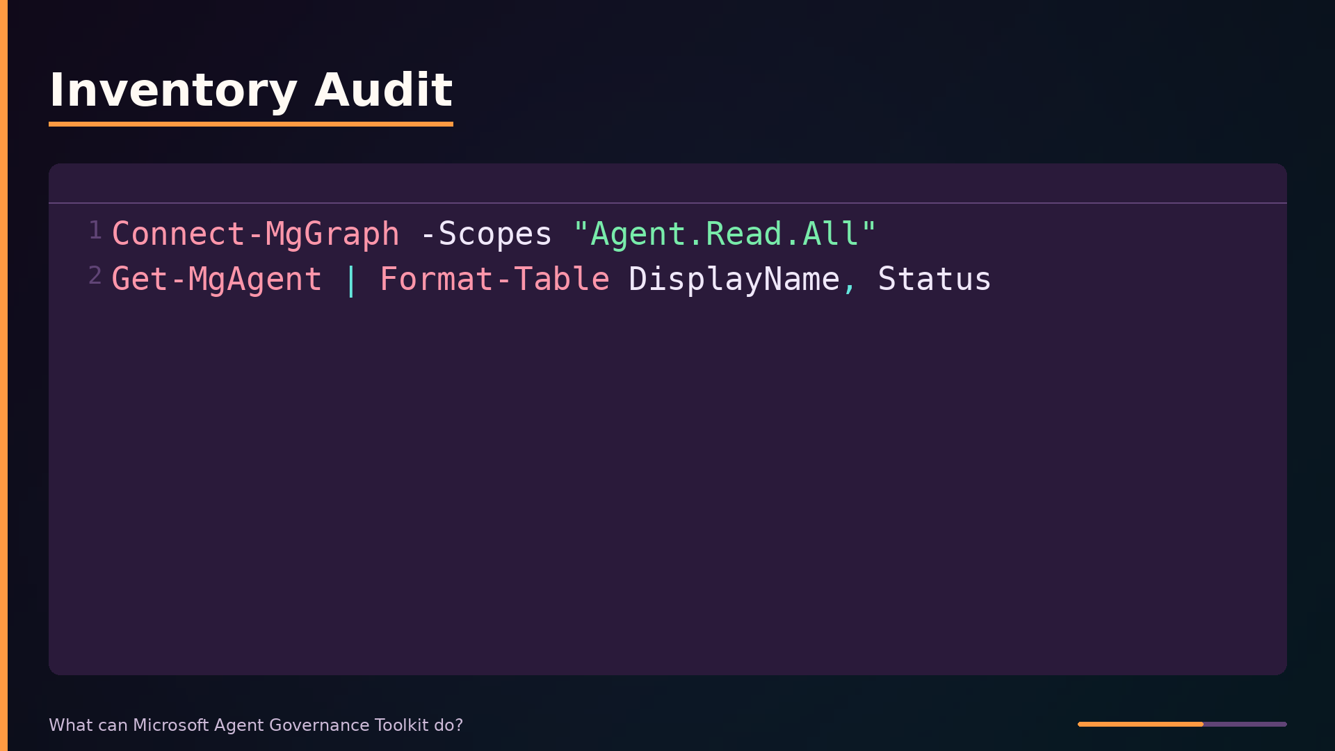 Inventory Audit