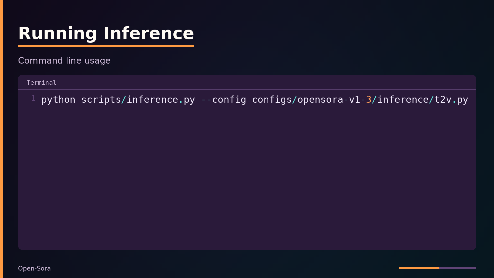Running Inference