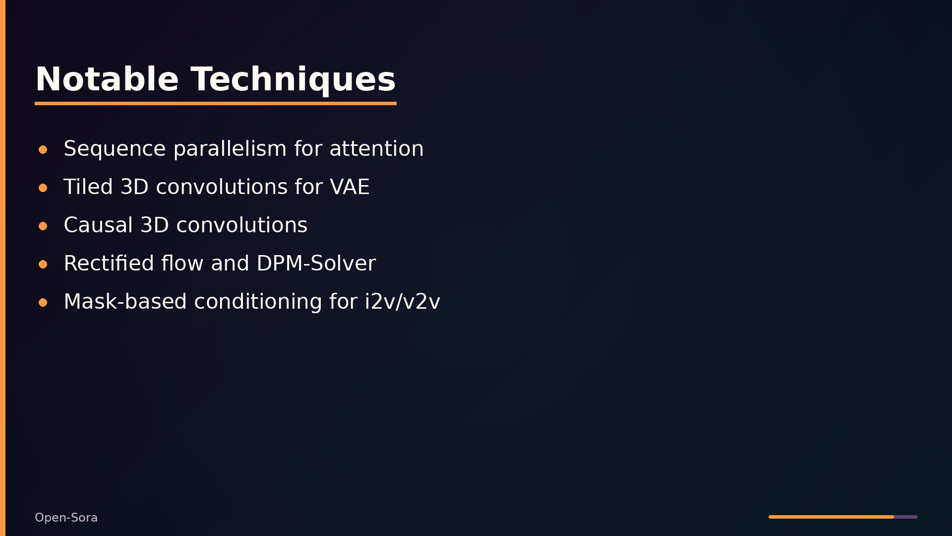 Notable Techniques