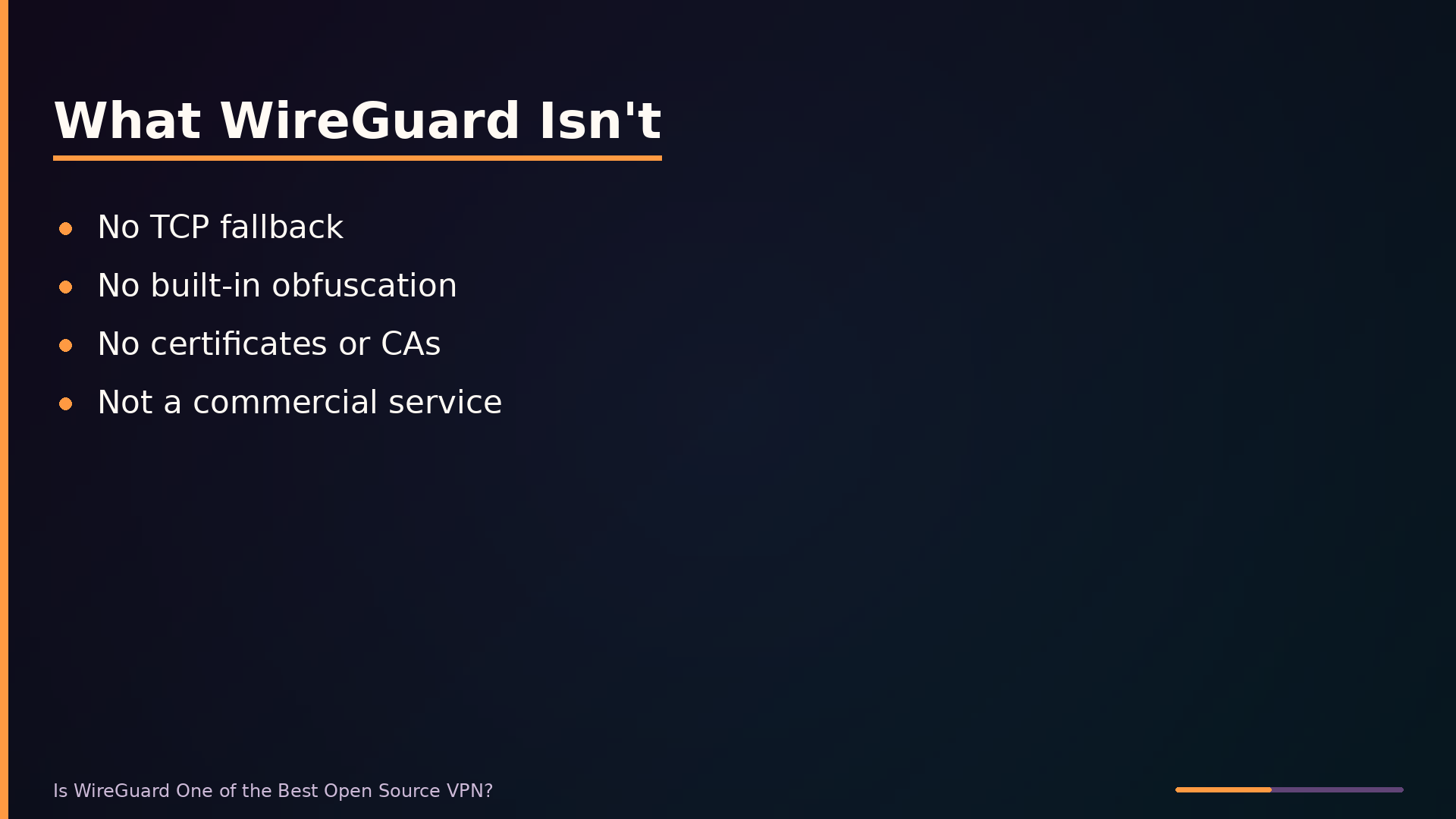 What WireGuard Isn&rsquo;t